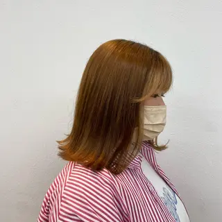 ロング 今井 美桜のヘアスタイル