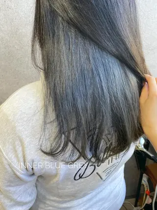 セミロング YUKA🐻❄️ 🎀当日予約ok/のヘアスタイル