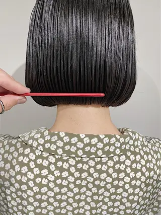 ショート カラー ノグチ ユウキ/ボブのヘアスタイル