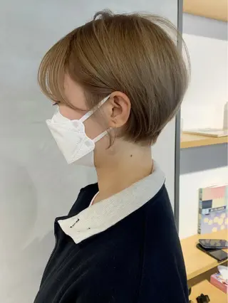 ショート 中野 篤史のヘアスタイル