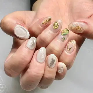 ロング カラー キッズ ネイル マツエク・マツパ 福田 加奈のネイルデザイン