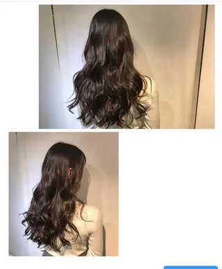 ロング カラー パーマ 寺山 佳貴のヘアスタイル