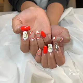 セミロング ネイル SalonPrima Nail & Eyeのネイルデザイン
