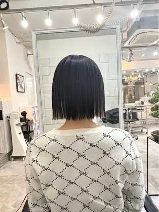 ショート カラー ショート/ボブ /髪質改善縮毛矯正のヘアスタイル