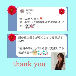 小顔と ヘッドスパのお店のエステ・リラクイメージ