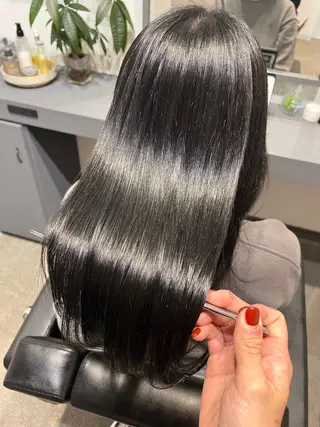 ロング 堀越 エリのヘアスタイル