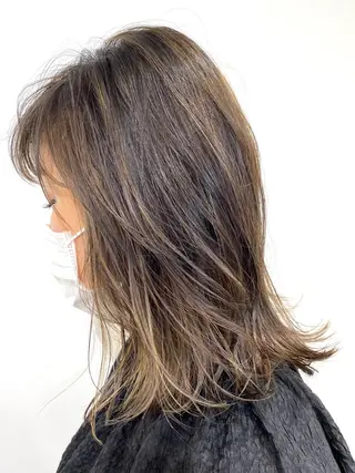 カラー ハルカ ・のヘアスタイル