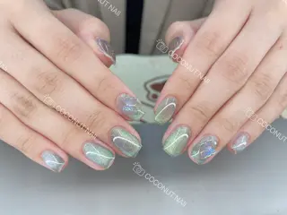 ネイル 神田 ココナッツのネイルデザイン