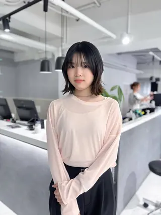 ミディアム sweep天神 Mizukiのヘアスタイル