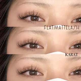 マツエク・マツパ ★KAEDE★伊勢崎 【KARAT】のマツエク・マツパデザイン