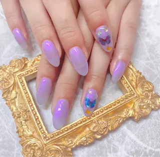 ネイル マジック ミラーのネイルデザイン