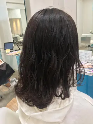 ミディアム パーマ NATSUKI💟 EARTH二俣川のヘアスタイル