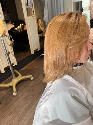 ミディアム 福本 好子のヘアスタイル