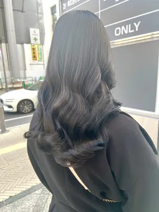 ロング カラー ParveMix🍀 藤原愛未のヘアスタイル