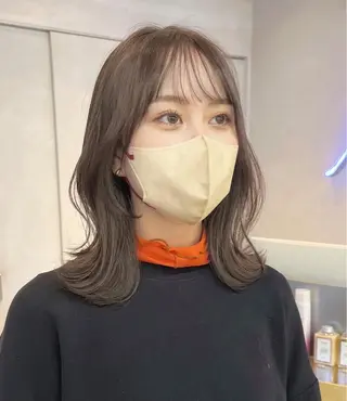 ミディアム カラー 北間 寛哉のヘアスタイル