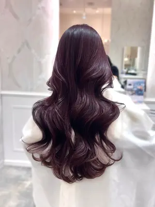 ロング トレンド韓国モテヘア Natsuki🌛のヘアスタイル