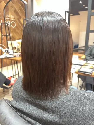 ショート パーマ Lolonois三国店所属・新村 小夏のヘアスタイル