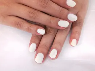 ネイル はばすみれ🎀ﾈｲﾙ 光ﾌｪｲｼｬﾙ ﾍｱのネイルデザイン