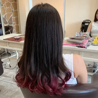 ロング カラー 大政源氏🌈✨ Genjiのヘアスタイル