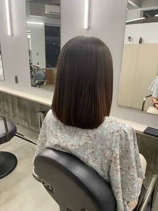 ミディアム 🎀︎maho/暖色 /レイヤーカット‎のヘアスタイル