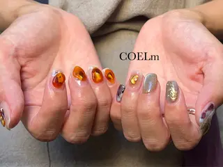 ネイル COELm🌙 /ネイル着付けのネイルデザイン