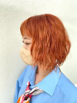 カラー 宇野 鈴花のヘアスタイル