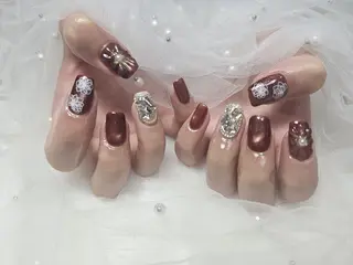 ネイル e_nail🍀自宅 サロン八潮eri☆　のネイルデザイン