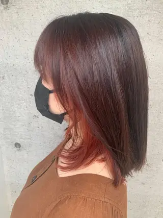 ミディアム カラーモデル様募集中 ☾ *.runaのヘアスタイル