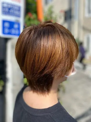 ショート カラー 古西 康裕のヘアスタイル