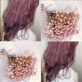 ロング 髪質改善 カラーJILLのヘアスタイル