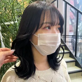 ロング カラー 【 ﾈｲﾘｽﾄ&ｱｲ ﾘｽﾄ】キヨカのネイルデザイン