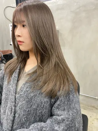 セミロング 宮田海聖 ナチュラル/美髪のヘアスタイル