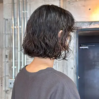 ショート パーマ 🍈yurina 福岡/パーマ🍈のヘアスタイル