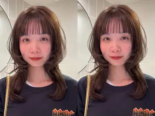 ミディアム 宮城 星のヘアスタイル