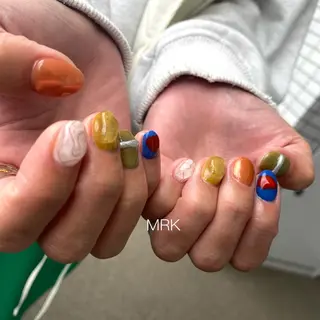 ショート ネイル MARUKO nailのネイルデザイン