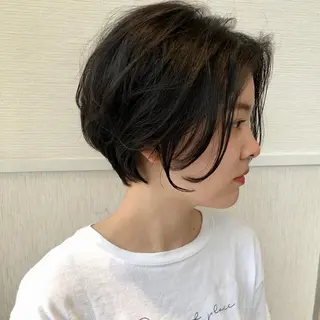 ショート 三鷹で1番ショート ボブをカットする新谷のヘアスタイル