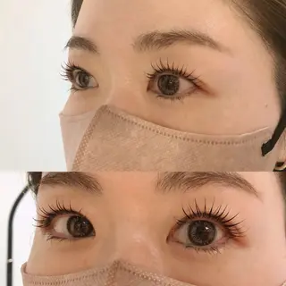 マツエク・マツパ eyenail m🌿4月限定のマツエク・マツパデザイン