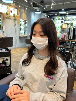 ロング パーマ 高橋 竜也のヘアスタイル