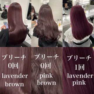 カラー ブリーチなし透明感 💗RYOTAのヘアスタイル