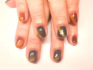 ショート AQUA nailのネイルデザイン