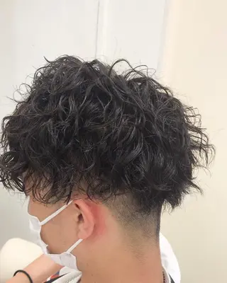 ショート パーマ メンズ 大澤　裕貴 【メンズカット】のヘアスタイル