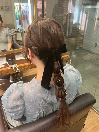 ヘアアレンジ ᴛᴏᴍᴏᴋᴀ / ᴄʜᴇʀɪのヘアスタイル