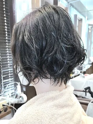 ショート パーマ 【大宮】デザイナー Anne 諳 アンのヘアスタイル