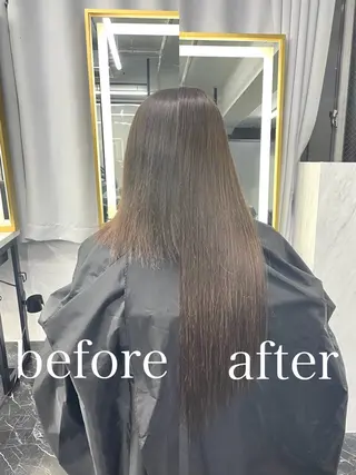 ロング カラー エクステ🩵ブリーチ 韓国ヘア🩵KAEのヘアスタイル
