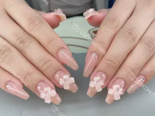 ネイル 神田 ココナッツのネイルデザイン