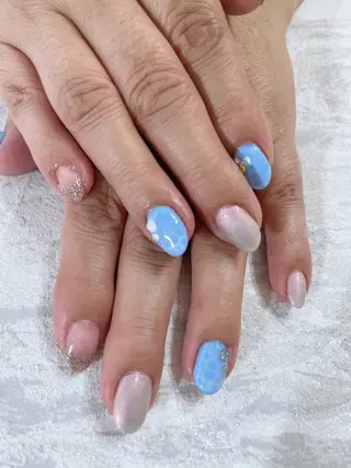 ミディアム かわむら りょうこのネイルデザイン