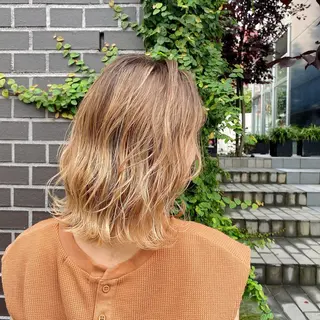 ミディアム カラー TELA HAIR 石岡♡ａｉｋａのヘアスタイル