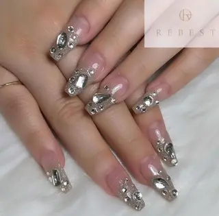 ネイル ❤️💛REBEST 京橋　nailのネイルデザイン