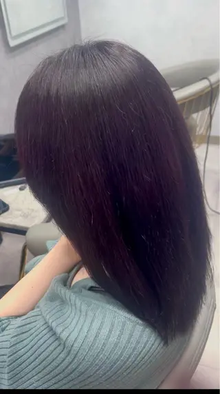 ミディアム カラー ミ クのヘアスタイル