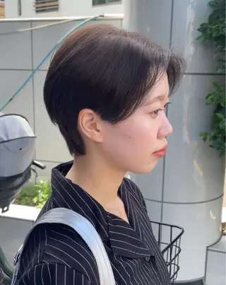 ショート カラー 古指 匠巳のヘアスタイル